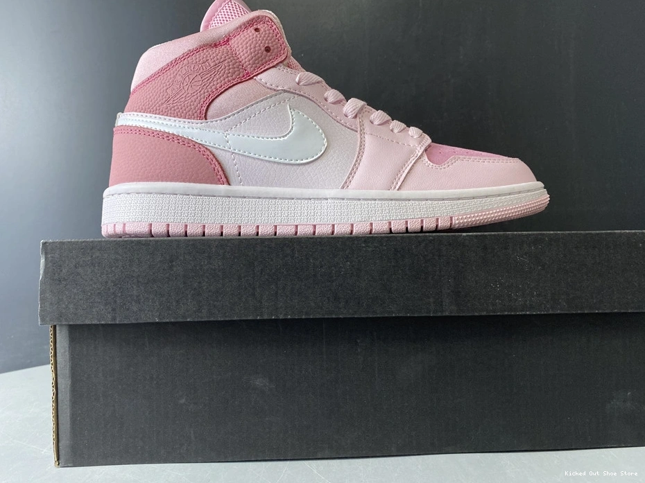 Kick Theory Pink Snug CW5379- Digital Jordan1 3756 Mid 1025